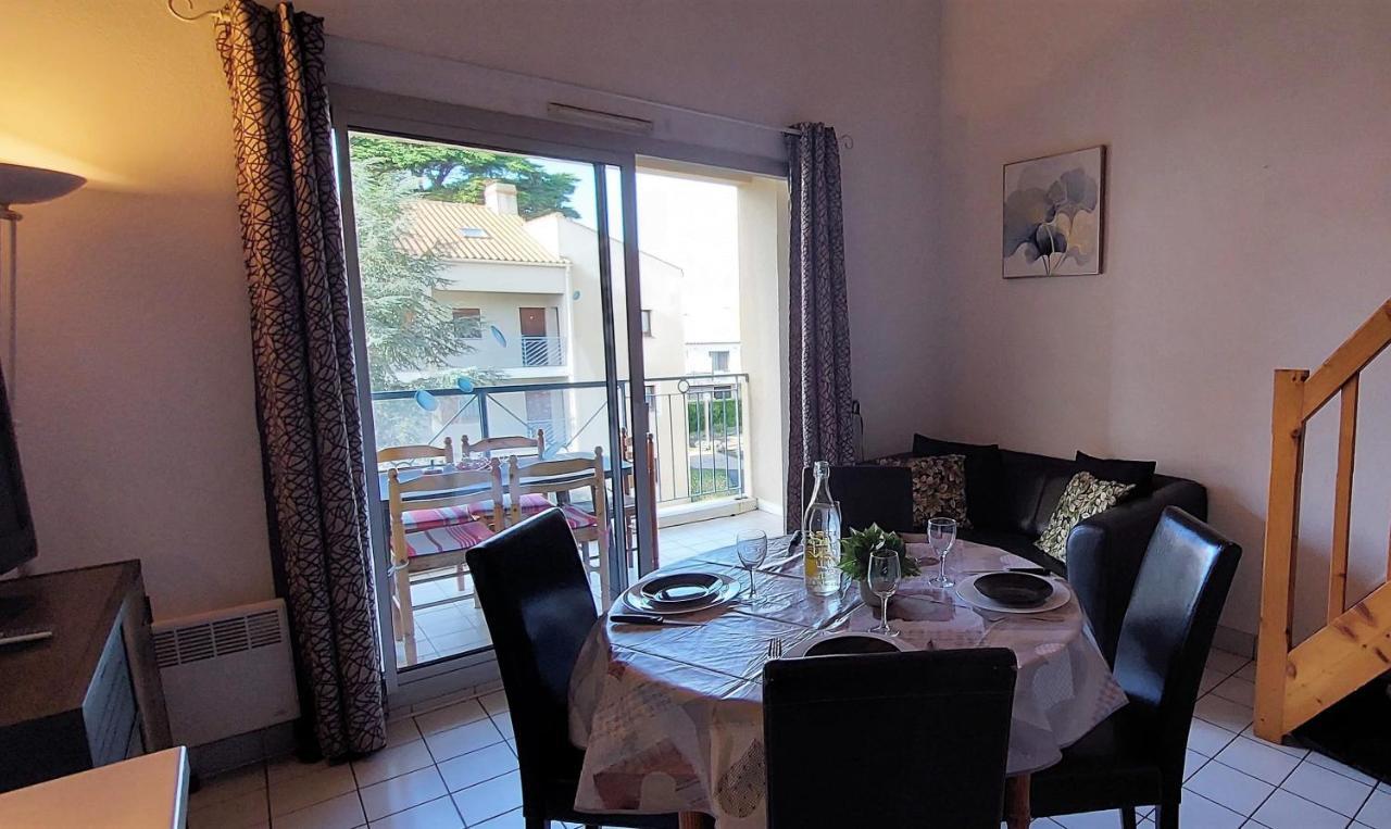 Appartement Au Calme Avec Piscine Et Parking Dans Residence Securisee Saint-Jean-de-Monts Exterior foto