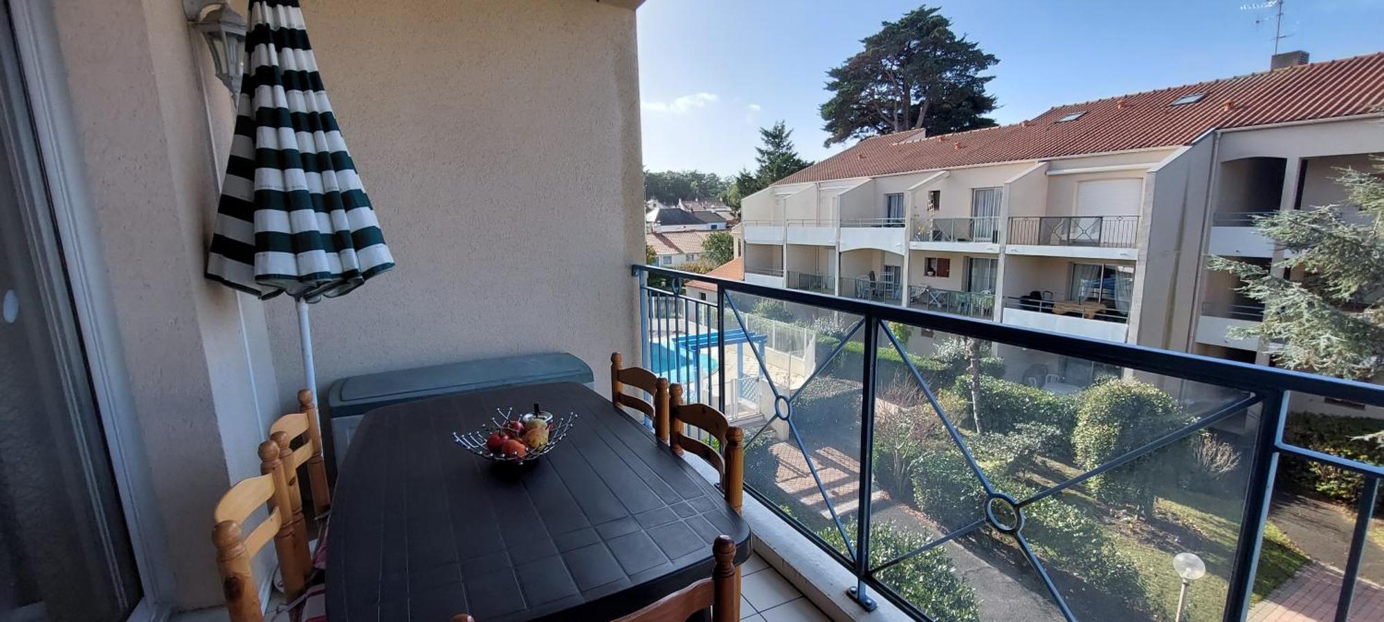 Appartement Au Calme Avec Piscine Et Parking Dans Residence Securisee Saint-Jean-de-Monts Exterior foto
